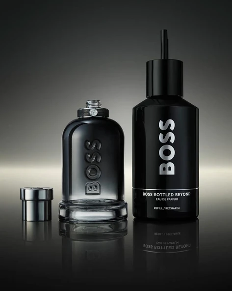 Hugo Boss Bottled Beyond EDP 100 ml Refillable Erkek Parfüm - Resim 3