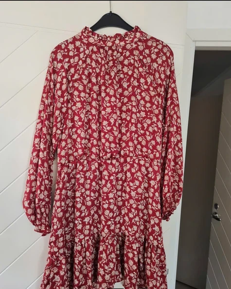 Mango Çiçek Desenli Elbise - Resim 4