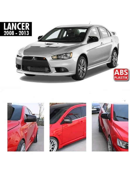 mitsubishi lancer 2009 sonrası uyumlu batman ayna kapağı ürün görseli 1
