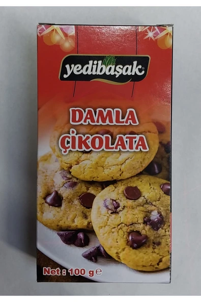 YEDİBAŞAK YEDİTAT DAMLA çİKOLATA 100GR ürün görseli 1
