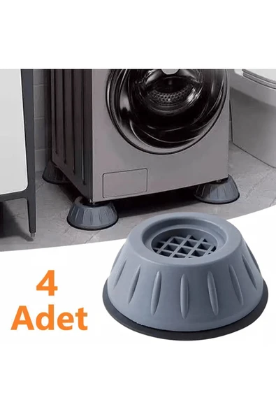 MİNTOLA  Çamaşır Makinesi Titreşim Engelleyici Stoper 4 Lü Set ürün görseli 1