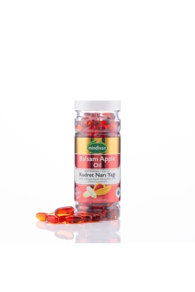 Mindivan Kudret Narı Yağı Soft Jel 1000 Mg 100 Kapsül ürün görseli 1