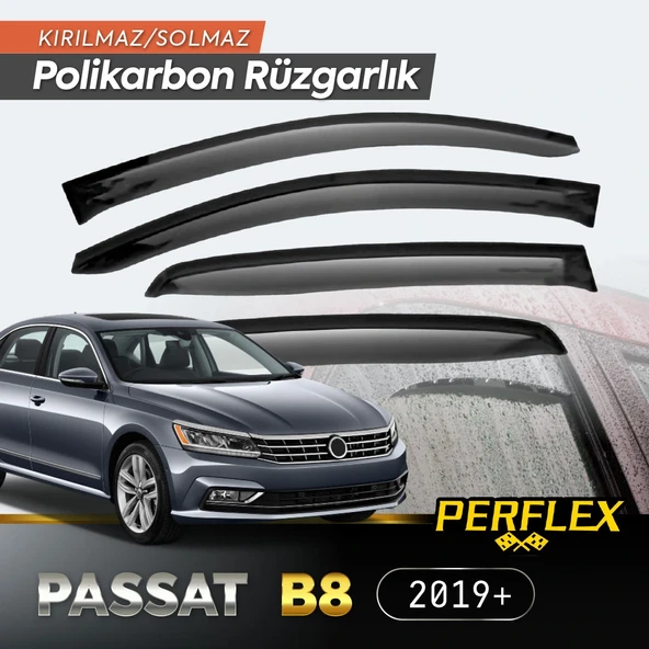 Vw Passat B8 2019+ Cam Rüzgarlığı V2 Düz ürün görseli 1