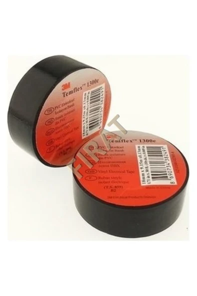 3M 5 ADET İZOLE BANT 3M 19 MM SİYAH ürün görseli 1