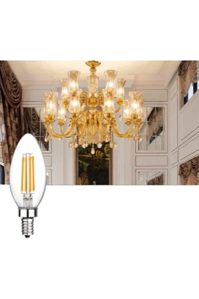 Cata 9 ADET CT-4066 LED Buji Ampul, 4 W GÜN IŞIĞI E14 DUY ürün görseli 1