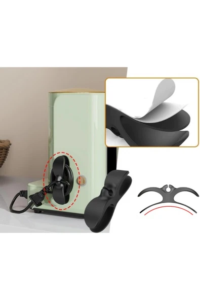 MİNTOLA Çok Amaçlı Airfryer Kablo Sarma Aparatı 2 Adet ürün görseli 1