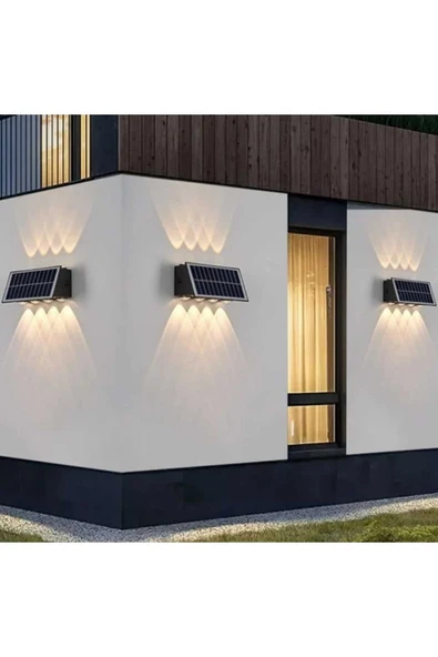 Cata CT-8010 Güneş Enerjili Led Aplik - Solar Enerjili Bahçe Aydınlatma (DIŞ MEKAN)(GÜNIŞIĞI) ürün görseli 1