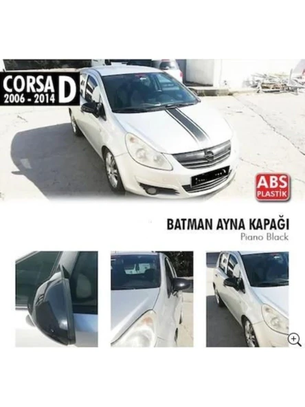 opel corsa d 2007-2015 uyumlu batman-yarasa ayna kapağı ürün görseli 1