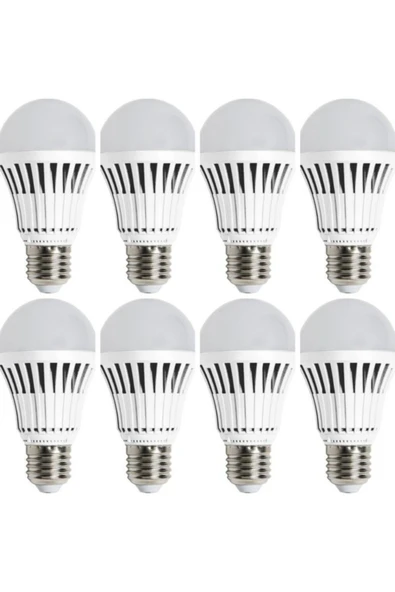 Cata Ct-4229 E27 Duylu Şarjlı 420 Lümen Beyaz Led Ampul 8 Li ürün görseli 1