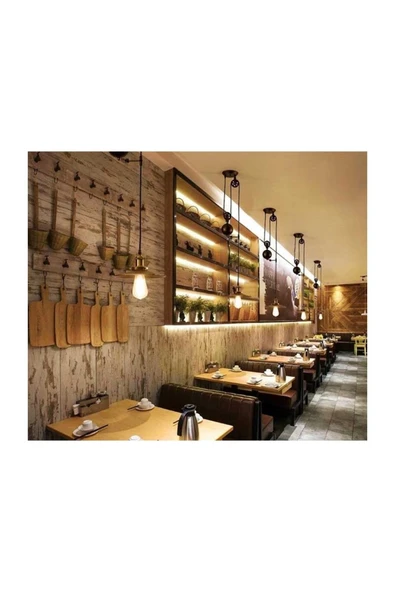 Cata Ct-4350 4w Rustik Led Ampül E27 Sarı/amber - Resim 4