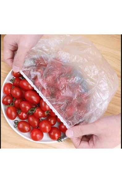 MİNTOLA  100'lü Gıda Koruma ve Saklama Bonesi Tencere Tabak Kase Bone ürün görseli 1