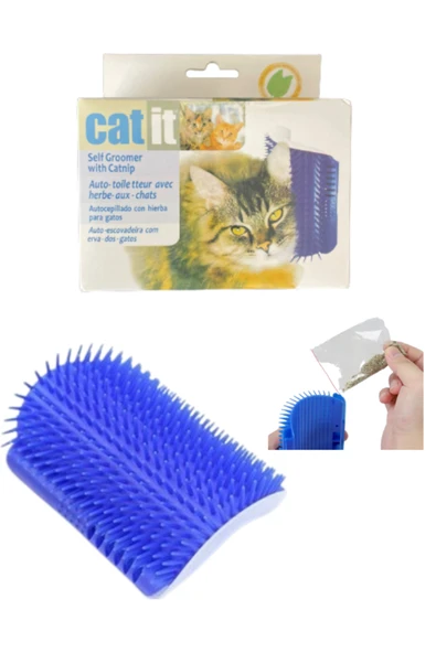 MİNTOLA  Köşe Kaşıma Kedi Çim Destekli Tüy Toplama ürün görseli 1