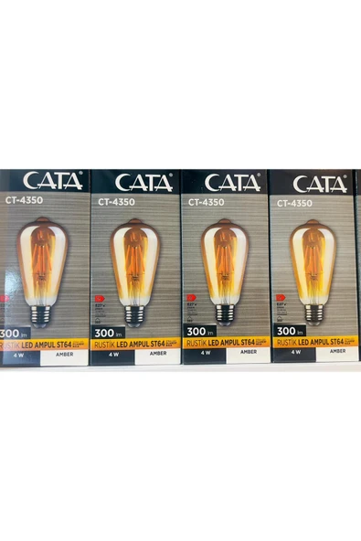 Cata Ct-4350 4w Rustik Led Ampul ( E-27) ürün görseli 1