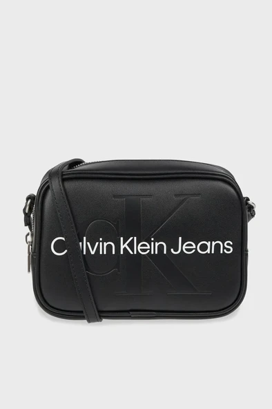 Calvin Klein Fermuarlı Ayarlanabilir Omuz Askılı Çanta Kadın Çanta K60K610275 Bds - Siyah ürün görseli 1