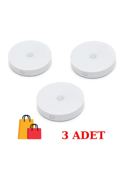 Cata CT-5180 Sensörlü Mıknatıslı LED 3 ADET  Armatür Yeni Tasarım ürün görseli 1