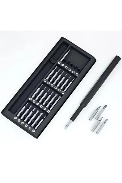 MİNTOLA 25 Parça Çok Fonksiyonlu Hassas Tornavida Seti  Telefon Tablet Elektronik Tamir Tornavida Seti ürün görseli 1