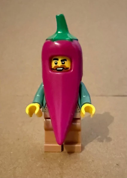 Orjinal Lego Minifigür Mor Biber ürün görseli 1