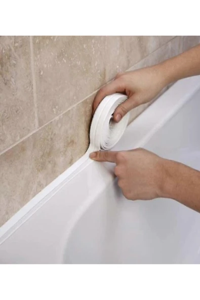 MİNTOLA STORE Su Sızdırmaz Bant Lavabo Küvet Kenar Bandı Küvet Duş.( A A Kalite Tamir Bandı ürün görseli 1