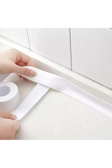 MİNTOLA Su Sızdırmaz Bant Nem Lavabo Banyo Evye Küvet Kenar Bantı ürün görseli 1