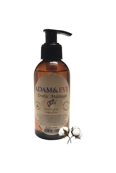 Xlan Adam & Eve Natural Massage Oil Kokusuz Vücut Masaj Yağı 2adet 120 Ml ürün görseli 1
