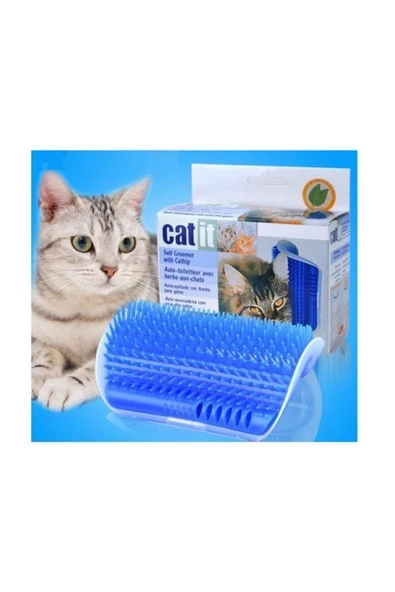 MİNTOLA  Kedi Kaşınma Aparatı Mavi ürün görseli 1