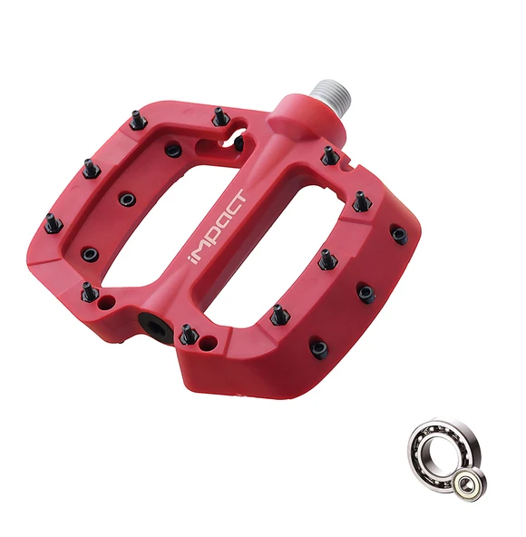 Impact Comp 2 Plastik Çift Rulmanlı Bisiklet Pedalı Farklı Renklerde PDL-308 PDL-309 PDL-310 ürün görseli 1