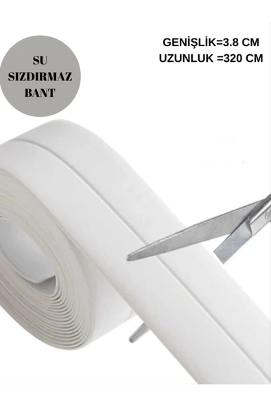 MİNTOLA 3.2 M BANYO KÜVET MUTFAK LAVABO SU SIZDIRMAZ BANT SU GEÇİRMEZ KENAR MATI ürün görseli 1