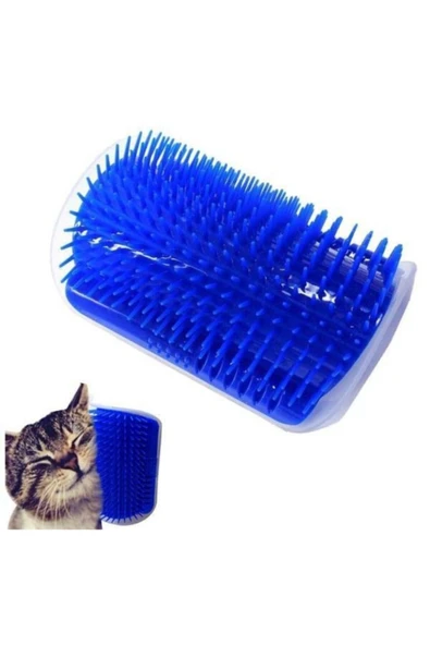 MİNTOLA  Kedi Kaşınma Aparatı Mavi - Resim 3