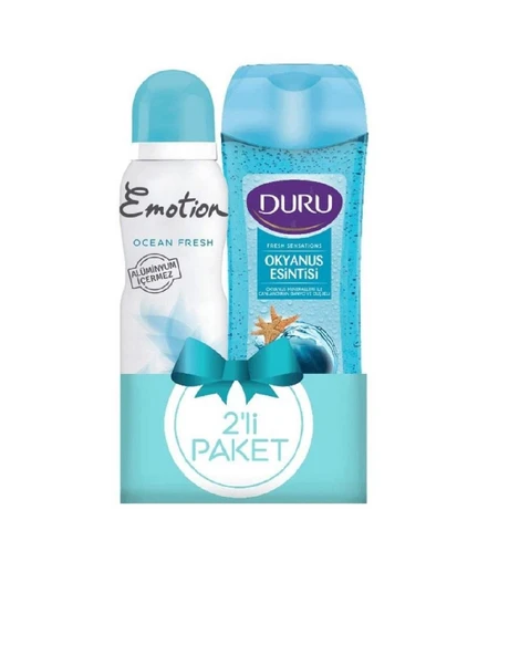 EMOTİON 150ML DEO+DURU 250ML DUŞ JELİ ürün görseli 1