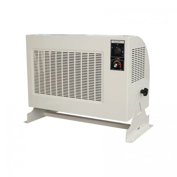 HBPRO12000K Heatbox Pro 12000W Trifaze Elektrikli Fanlı Isıtıcı Krem ürün görseli 1