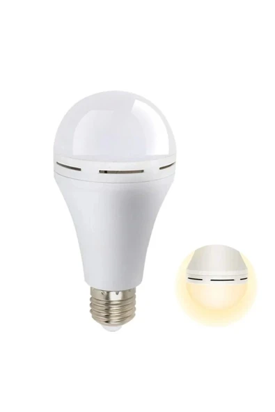 Cata Ct-4229 9w 220v E27 Duylu Şarjlı Led Ampul Beyaz 5 Adet ürün görseli 1