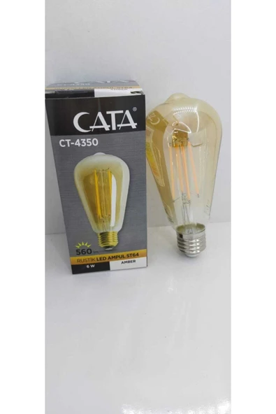 Cata Rustik Led Ampul Ct-4350 6w - Resim 3