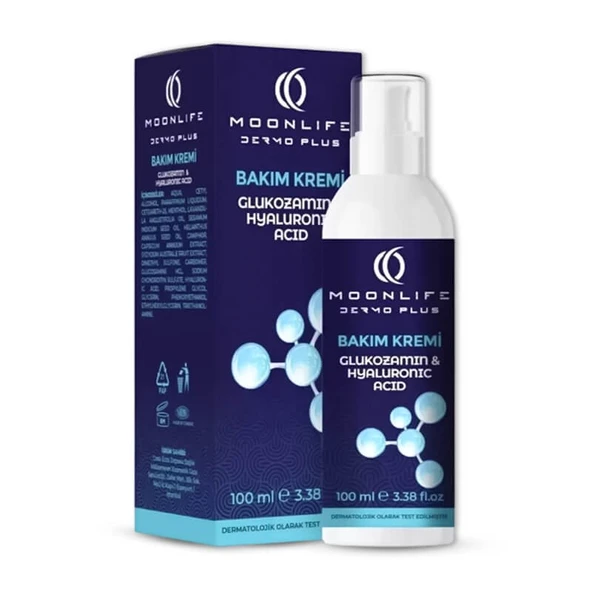 MOON LİFE (DERMO PLUS) GLUCOSAMİNE BAKIM KREMİ 100 ML ürün görseli 1