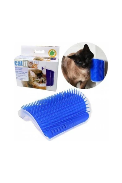 MİNTOLA  Kedi Kaşınma Aparatı  Yapışkanlı Tarak  Tırmalama  Sürtünme  Kedi Masaj Fırçası ürün görseli 1