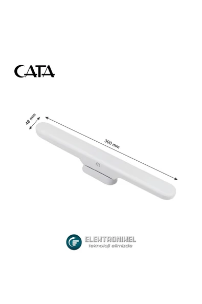 Cata Şarjlı Mıknatıslı Dokunmatik Renk Ve Parlaklık Ayarlı Led Aplik Martı Ct-5249 ürün görseli 1