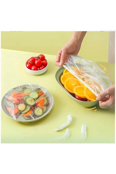 MİNTOLA  Lastikli Tencere Ve Tabak Bonesi 100 Adet (24cm) - PRP1516-5343 ürün görseli 1