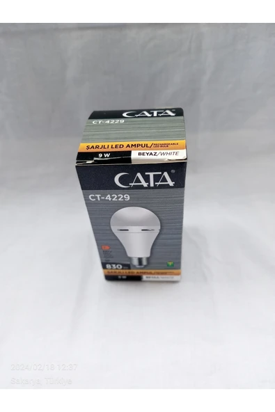 Cata şajlı led ampül  ( 5 adet ) ct-4229 cata - Resim 2