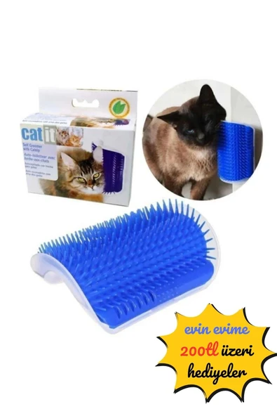 MİNTOLA   Kedi Kaşınma Aparatı Yapışkanlı Nane Hediyeli ürün görseli 1