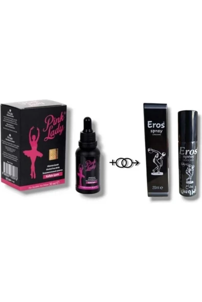Xlan Pink Lady Kadınlara Özel Damla + Eros Sprey ürün görseli 1