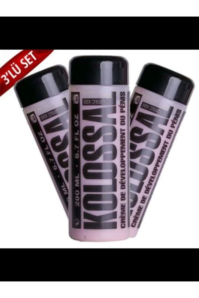 Xlan Erkeklere Özel Büyütme Ürünü / Kolossal Man's Product 3lü ürün görseli 1