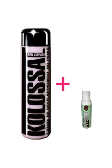 Xlan Kolossal Krem 200 Ml Erkekler Özel Bölgeyi Losyon 3 Ad + Natural Masaj Yağı İle 1ad ürün görseli 1