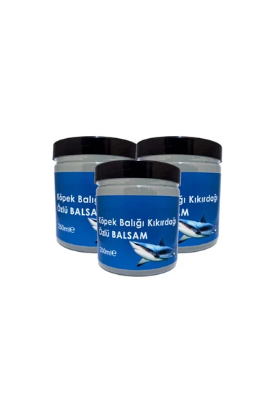 Xlan Köpek Balığı Kıkırdağı Özlü Balsam Rahatlatma Kremi 3x250 ml ürün görseli 1