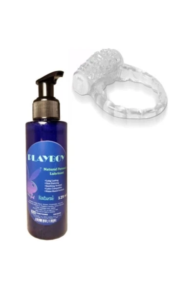 Xlan Hintohu Titreşimli Halkası Ve Playboy Anl Relax Cream 125ml Anl Krem ürün görseli 1