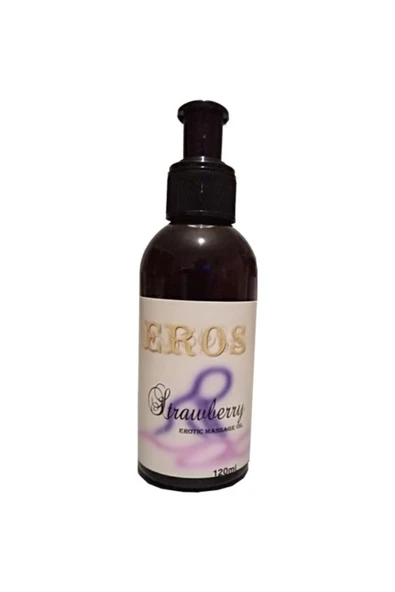 Xlan Eros Çilek Aromalı Masaj Yağı 120ml / Strawberry Massage Oil ürün görseli 1