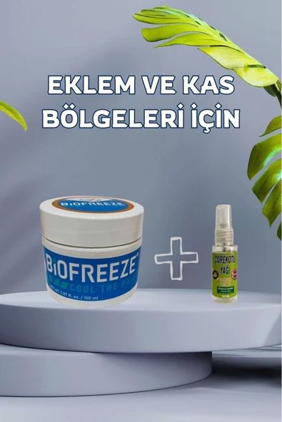 Xlan Biofreeze Masaj Kremi 150 ML 1 Adet + Çörek Otu Yağı 30 ML 1 Adet ürün görseli 1