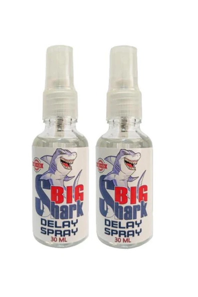 Xlan Big Shark Erkeğe Yeni Formül Geciktirme Spreyi 30 ml X 2 Adet ürün görseli 1