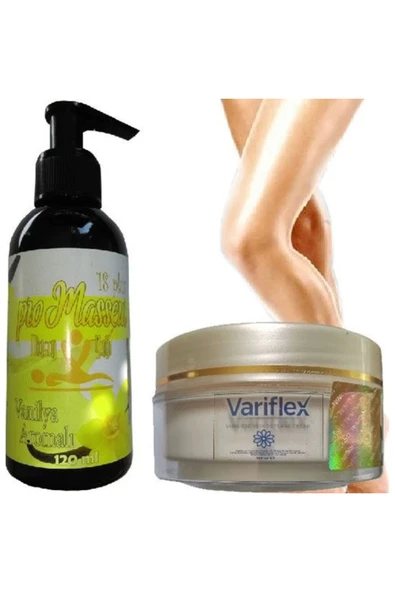 Xlan Promasseur Plus Vanilya Aromalı Masaj Yağı-Variflex Krem ile ürün görseli 1