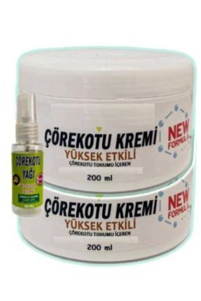 Xlan Çörek Otu Rahatlatıcı Masaj Bakım Kremi 2x200 ml + 30 ml Çörek Otu Yağ ile ürün görseli 1