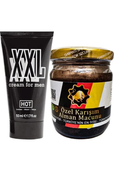 Xlan Hotxxl 50 ml Erkeklere Özel Krem + Yanında 1 Adet Erkeğe Özel Macun ürün görseli 1