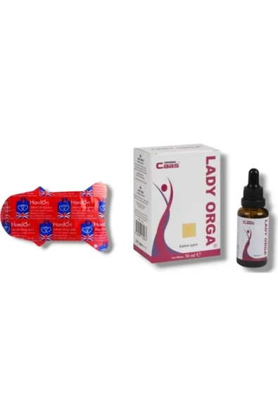 Xlan Caas Lady Orga Kadınlara Özel Istek Damla 30 Ml + Erkeklere Özel 6'Lı Hediye ürün görseli 1